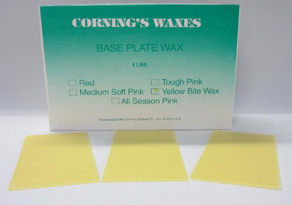 Corning Yellow Bite Wax